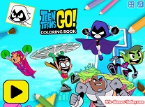 Tinerii Titani Carte de Colorat