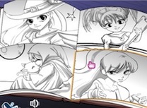 Cartea de Colorat cu Vrajitoare